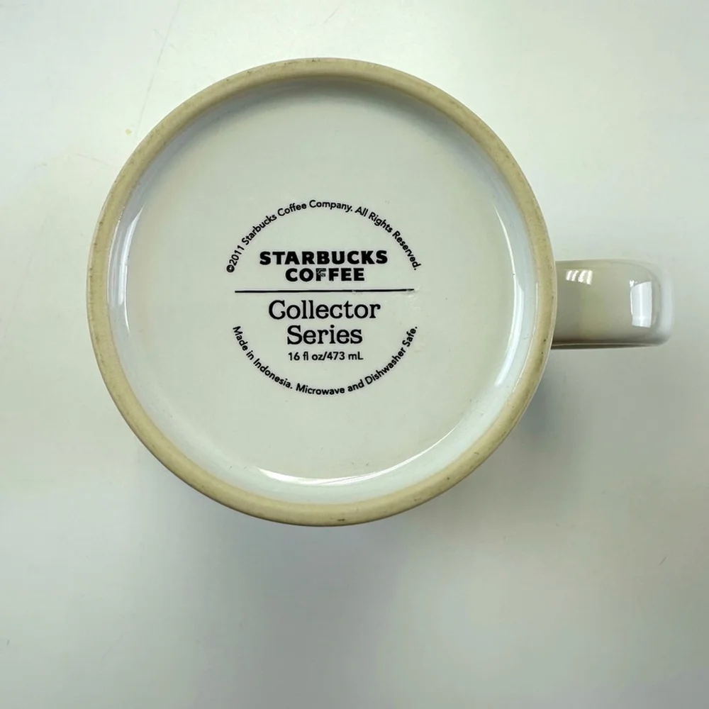 Starbucks Makassar 2011 Collector series Mug